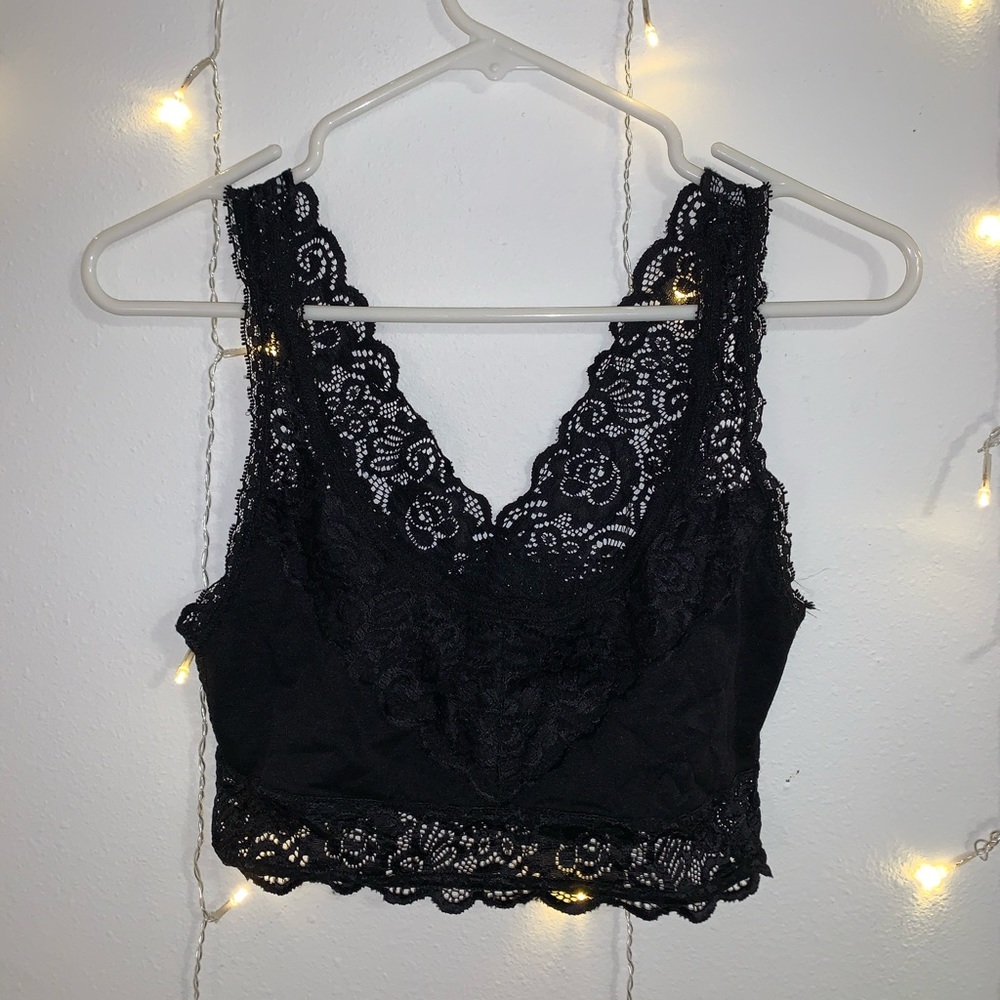Black Lace Bralette